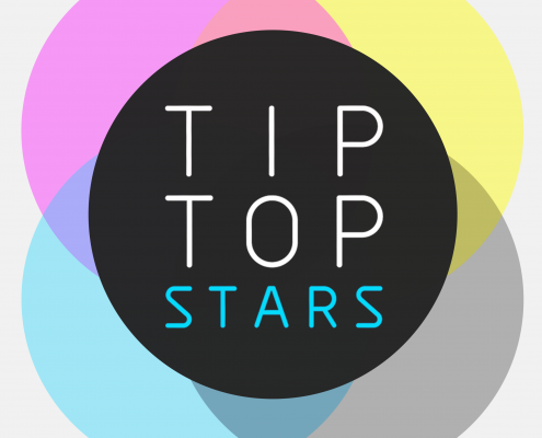 TIPTOPSTARS-LOGO with background