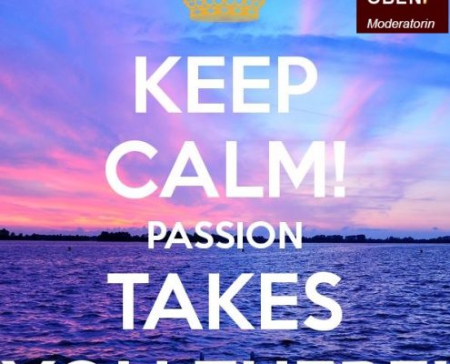 Keep CALM passion Miranda OBEN